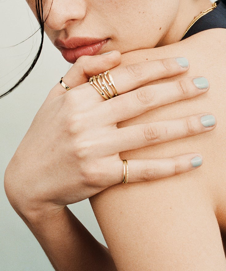 Rings for Women in 14k Gold, Silver, 18k Gold Vermeil & Diamond